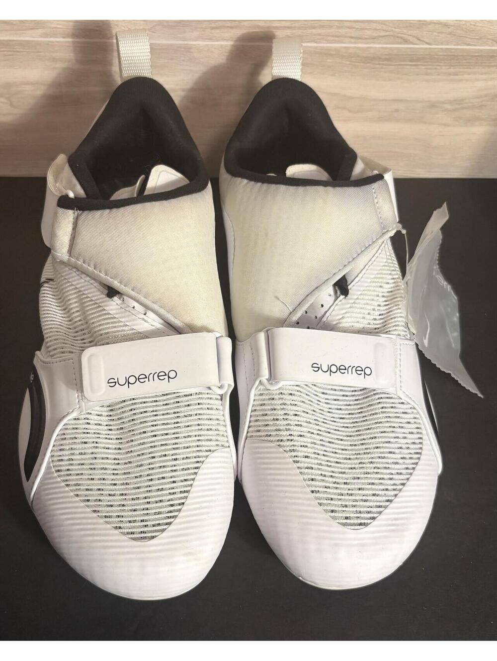 Nike SuperRep Indoor Cycling Shoes CJ0775-100 White NEW Women's Size 8.5